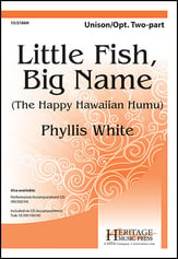 Little Fish, Big Name Unison/Two-Part choral sheet music cover